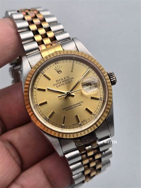 Rolex Datejust Ref. 16233 with Roman Dial 